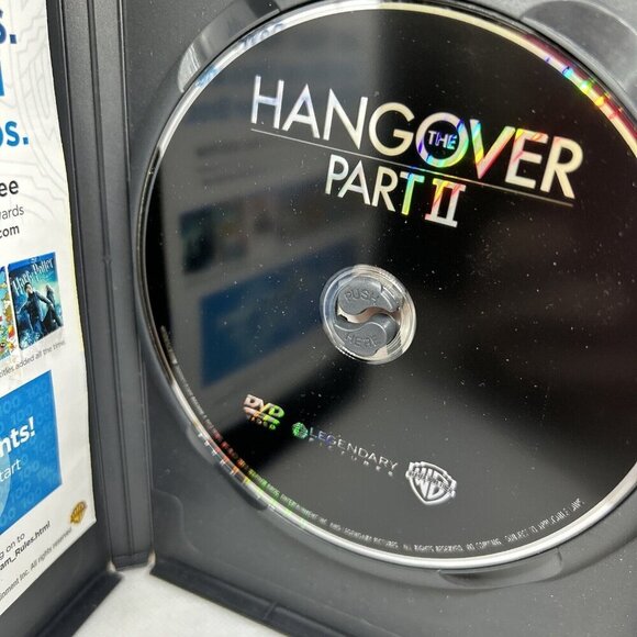 The Hangover Part II Wolfpack of MEN Misbehaving Hilarious Brand DVD - Picture 3 of 3